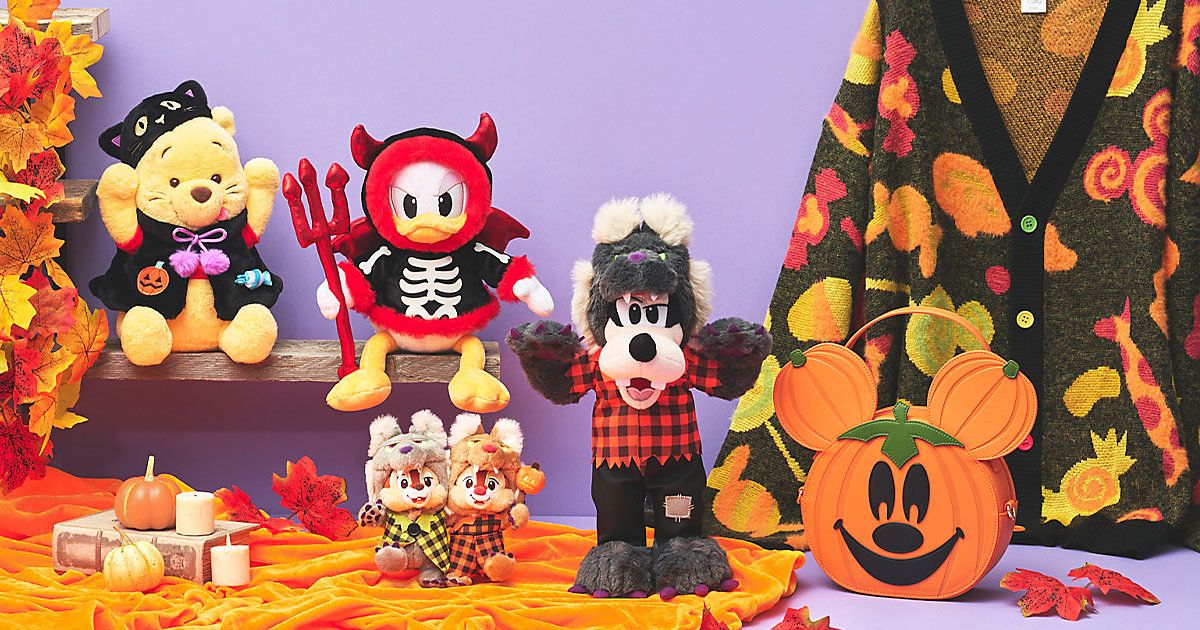 ディズニーストアのハロウィーン コレクション（ディズニーストア公式サイトより）